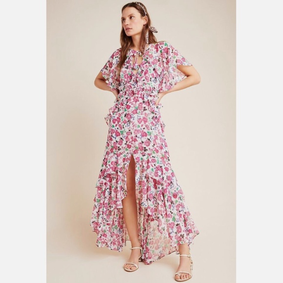 Misa Los Angeles Dresses & Skirts - NWT MISA Los Angeles Katarina Maxi Dress in Peony Floral Ditsy - Medium